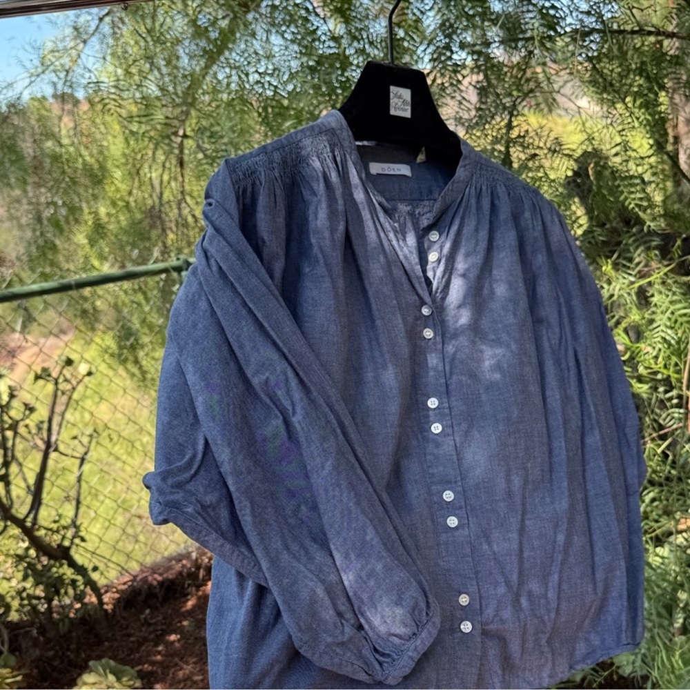 Doen Ojao chambray blouse